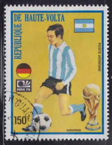 Burkina Faso C185 World Cup Soccer 1974