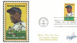 2016 20c JACKIE ROBINSON - FDC #49