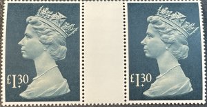 GREAT BRITAIN # MH170-MINT/NEVER HINGED---GUTTER PAIR---1983