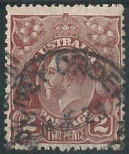 70268r - AUSTRALIA - STAMP: Stanley Gibbons # 98 - Finely Used-