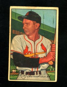 1952 BOWMAN AL SCHOENDIENST VG-EX