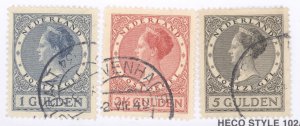 Netherlands, Scott #161-63, Used