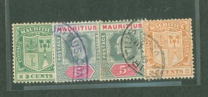 Mauritius #139/149v Used