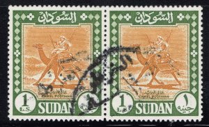 Sudan ~ #159 ~ £1 Camel Post ~ Used Pair