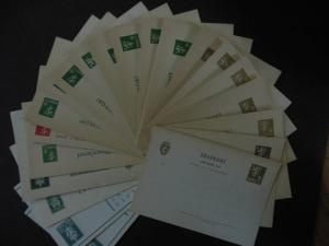 NORWAY : Fascinating collection of 403 Mint Postal History items as received. 