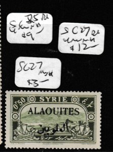 French Alaouites SC 27 MNH (6gdn)
