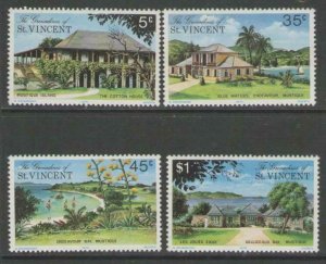 GRENADINES OF ST.VINCENT SG57/60 1975 MUSTIQUE ISLAND MNH