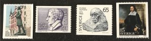 Sweden 1972 #919-22 MNH, CV $1.60
