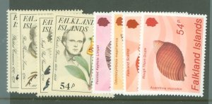 Falkland Islands #433-440 Mint (NH) Multiple