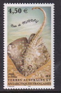 French Southern and Antarctic Territories 353 Ray MNH VF