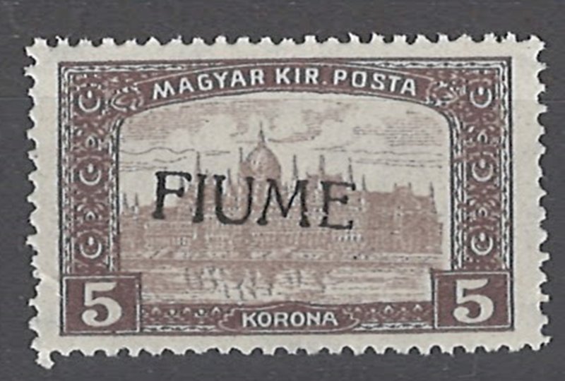 COLLECTION LOT # 2020 FIUME #19 MNH 1918 CV= $275