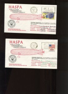 1975 & 1976 HASPA High Altitude Superpressured Powered Aerostat Test Covers