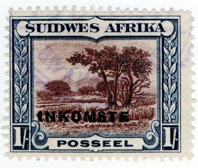 (I.B) South-West Africa Revenue : Duty Stamp 1/-