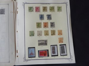 Luxemburg 1874-1966 Stamp Collection on Scott International Stamp Album pages