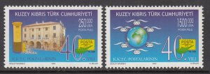 Turkish Republic of Northern Cyprus 576-577 MNH VF