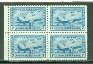 CANADA 1943 AIR #C8...MARGIN BLK...MNH...$7.00