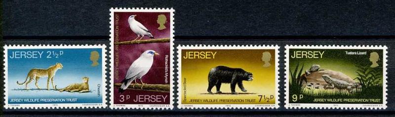 Jersey - Mi. 65-68 (Animals) - MNH - M2247