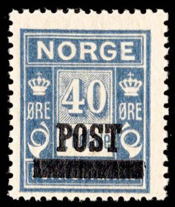 Norway Scott 139 Unused hinged.