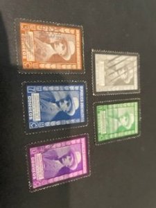 Dominican Republic sc 346-350 u comp set