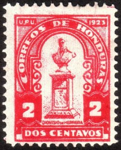 1924, Honduras 2c, Used, Sc 212