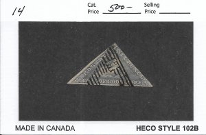 Cape of Good Hope Triangles, Sc #14, used (62893)