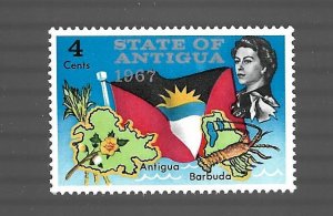 Antigua 1967 - MNH - Scott #186 *