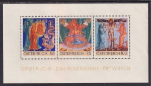 Austria 222 Souvenir Sheet MNH VF