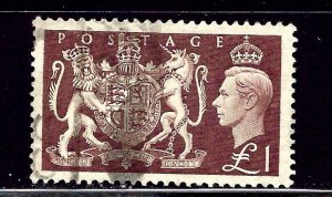 Great Britain 289 Used 1951 issue