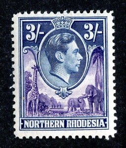 1938 Northern Rhodesia  Sc.#41 MLH* ( 863 BCXX )