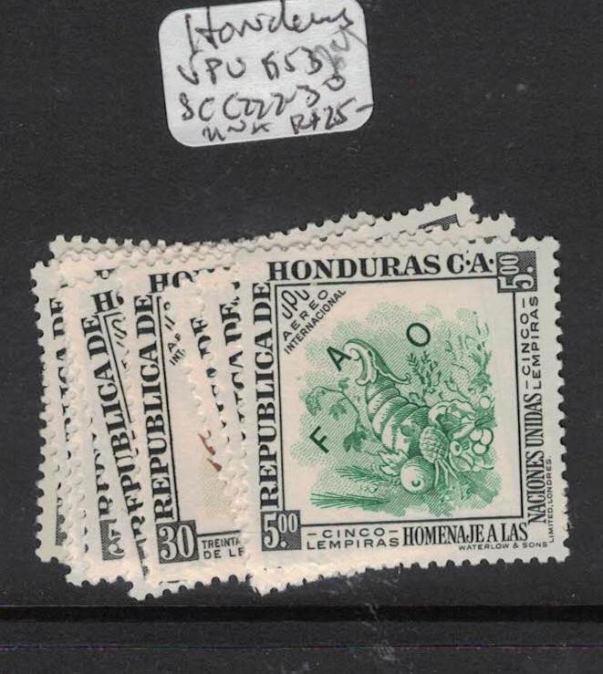 Honduras 1953 UPU SC C222-30 MNH (6dqq)