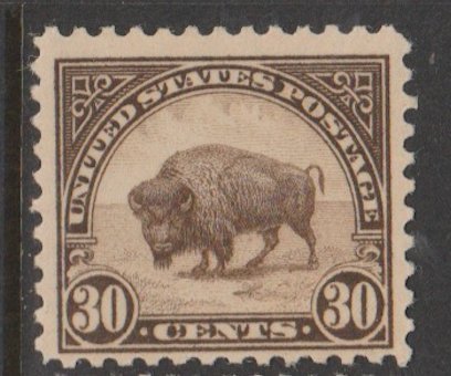 U.S. Scott Scott #569 American Bison Stamp - Mint Single