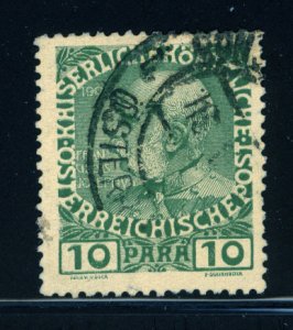 Austria Turkey 1908  Scott #46 used