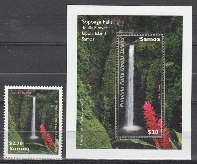 Samoa 1154-5 MNH  CV $19.25 (A16522)