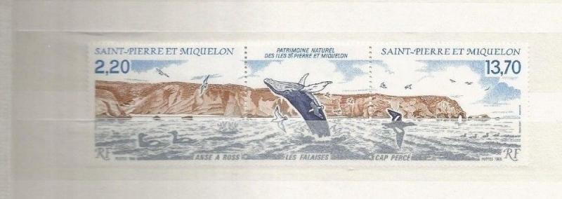 ST PIERRE AND MIQUELON SCOTT 507A MNH  WITH LABEL