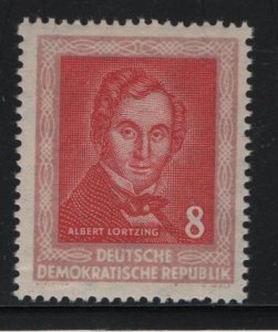 DDR, 101, HINGED, 1952, Portrait type