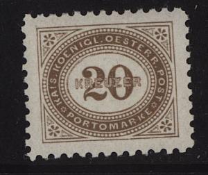 Austria 1894  Scott #J8 MLH