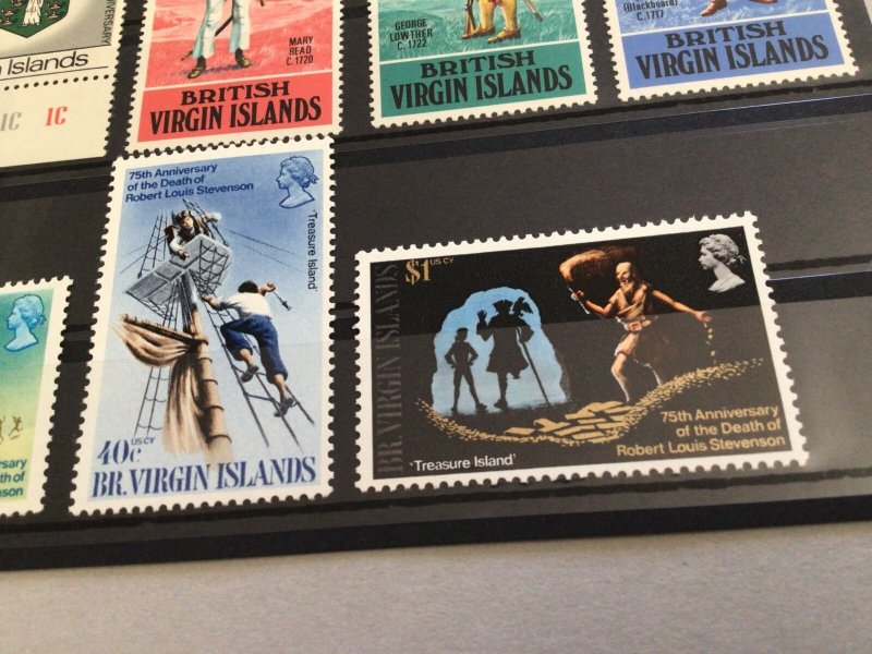 British Virgin Islands vintage mounted mint or used stamps Ref 66478