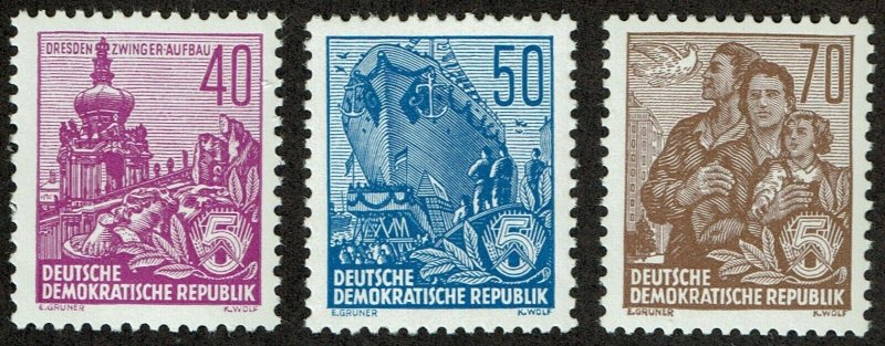 HuskyStamps ~ Germany DDR #227-230A, Mint Never Hinged MNH,  6 pictures