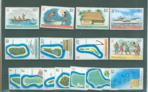 Tuvalu #23-37  Single (Complete Set)