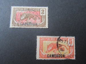 French Cameroun 1921 Sc 148,50 FU