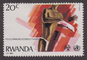 Rwanda 1043 Telecommunications 1981