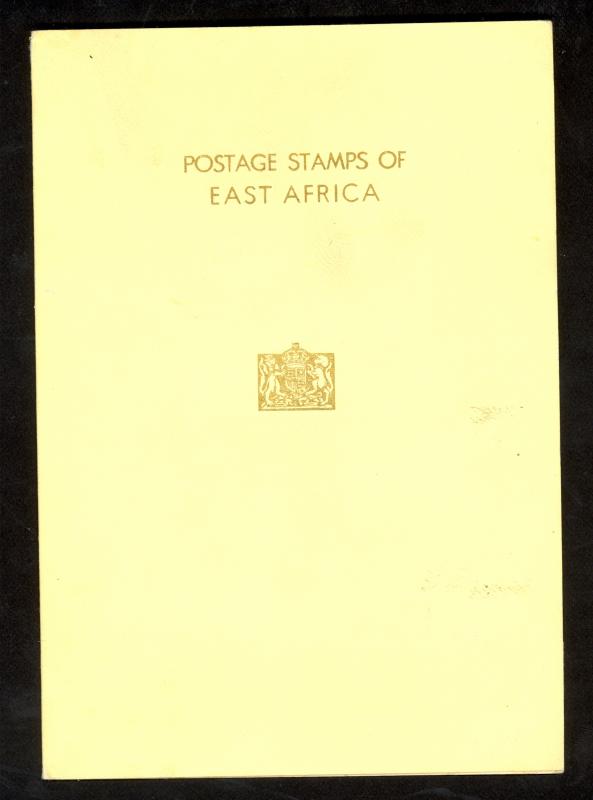 KENYA UGANDA AND TANGANYIKA 1954-55 PO PRESENTATION FOLDER Set to 1POUND MLH