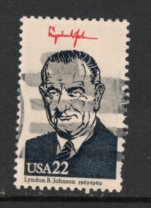 Scott # 2219i  Johnson  used   Single