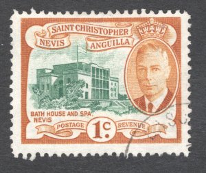 St. Kitts - Nevis, Scott #107  VF/XF, Used, CV $3.00 ..... 6000053