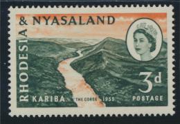 Rhodesia & Nyasaland SG 32 Sc# 172  MH see details Hydro Electric Scheme