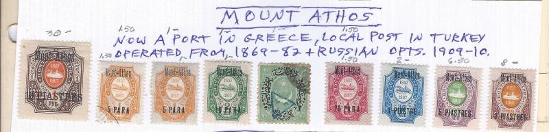 MOUNT ATHOS GROUP SCV $52.50 @ 25% OF CAT VALUE