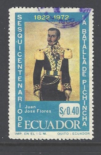 Ecuador Sc # 855 used (DT)