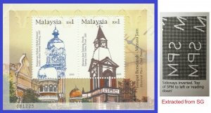 MALAYSIA 2003 Historical Places Clock Towers SG#MS1148a MNH