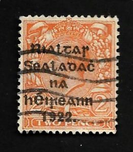 Ireland 1922 - U - Scott #16B