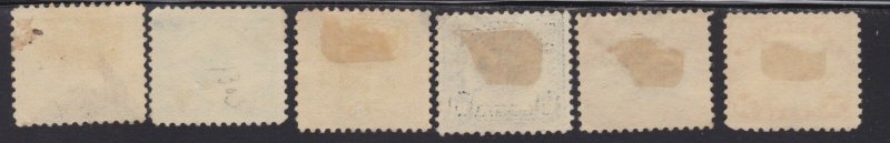 US C1-C6 1st & 2nd Series Air Mail F-VF SCV $175